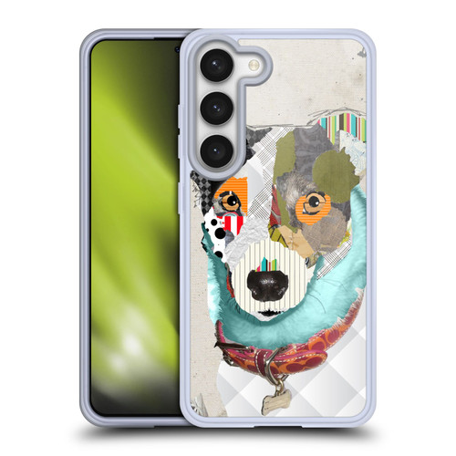 Michel Keck Dogs Jack Rusell Soft Gel Case for Samsung Galaxy S23 5G & MagSafe