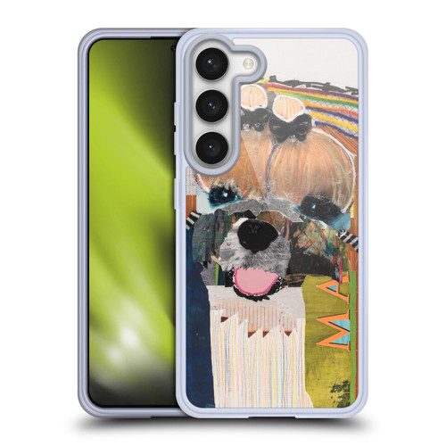 Michel Keck Dogs Maltese Soft Gel Case for Samsung Galaxy S23 5G & MagSafe