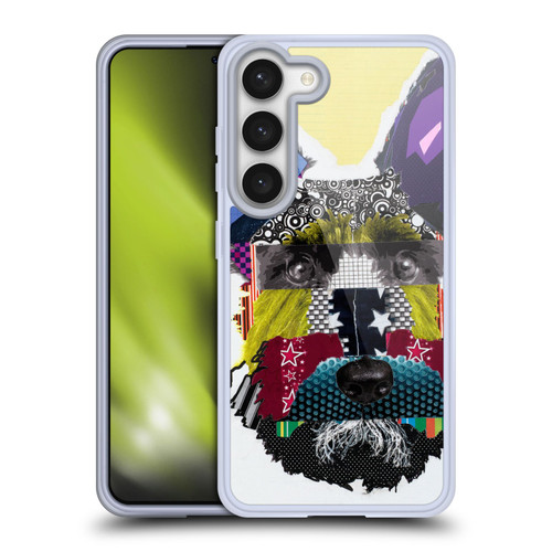 Michel Keck Dogs Scottie Soft Gel Case for Samsung Galaxy S23 5G & MagSafe