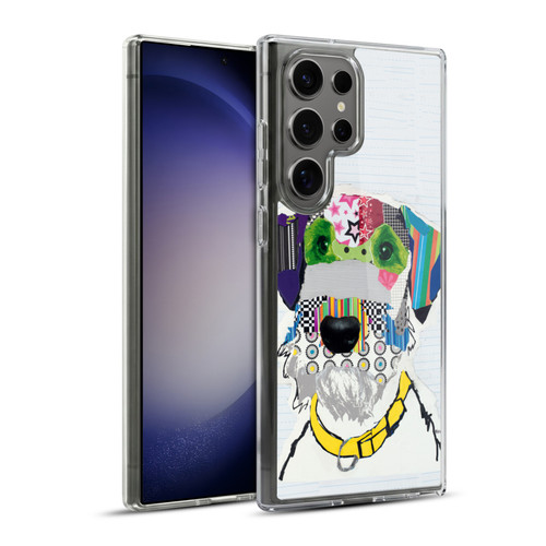 Michel Keck Dogs Fox Terrier Soft Gel Case for Samsung Galaxy S23 Ultra 5G & MagSafe