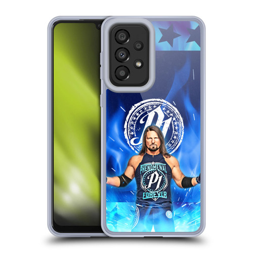 WWE Aj Styles Portrait Soft Gel Case for Samsung Galaxy A33 5G (2022)