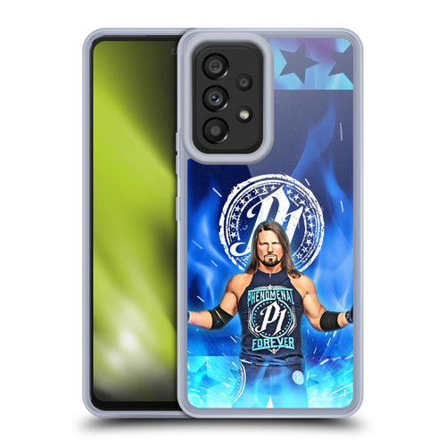 WWE Aj Styles Portrait Soft Gel Case for Samsung Galaxy A53 5G (2022)