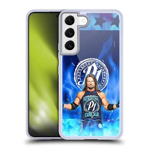 WWE Aj Styles Portrait Soft Gel Case for Samsung Galaxy S22 5G & MagSafe