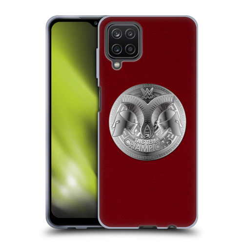 WWE Title Belts Raw Tag Team Championship Soft Gel Case for Samsung Galaxy A12 (2020)