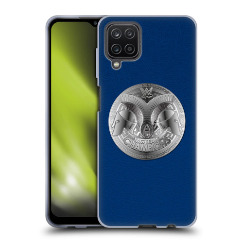WWE Title Belts Smackdown Tag Team Championship Soft Gel Case for Samsung Galaxy A12 (2020)