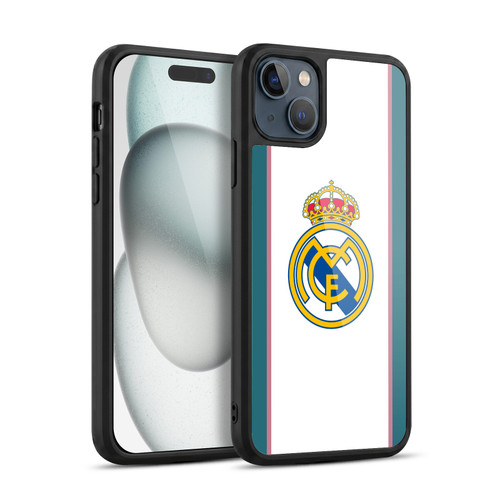 Real Madrid CF 2026/27 Badge White Gel Armour Case For Apple iPhone 15 Plus