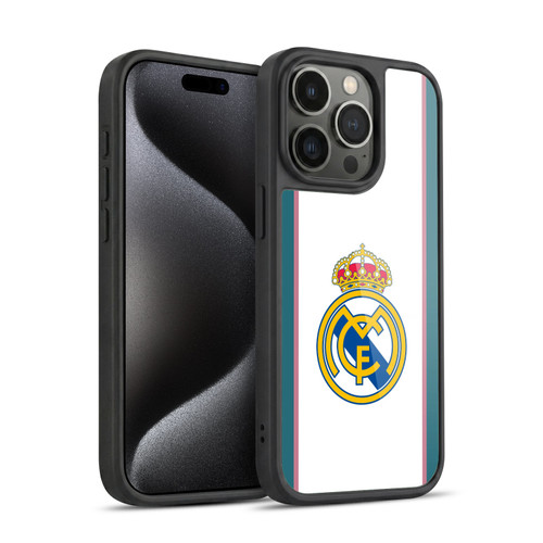 Real Madrid CF 2026/27 Badge White Gel Armour Case For Apple iPhone 15 Pro