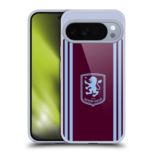 Aston Villa Football Club 2026/27 Crest Kit Home Soft Gel Case for Google Pixel 10 Pro XL
