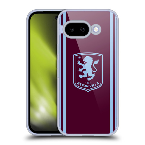 Aston Villa Football Club 2026/27 Crest Kit Home Soft Gel Case for Google Pixel 9A