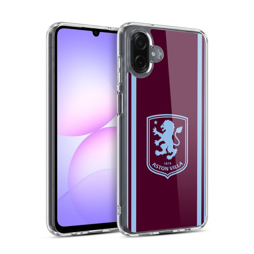Aston Villa Football Club 2026/27 Crest Kit Home Soft Gel Case for Samsung Galaxy A07 5G