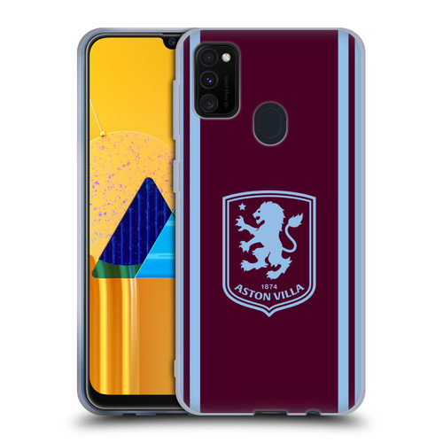 Aston Villa Football Club 2026/27 Crest Kit Home Soft Gel Case for Samsung Galaxy M30s (2019)/M21 (2020)