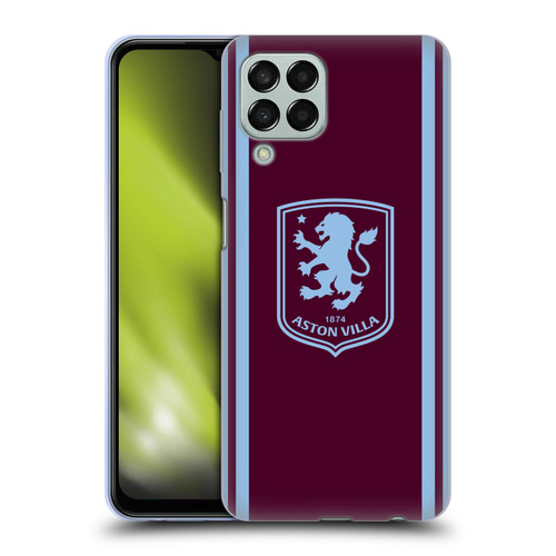 Aston Villa Football Club 2026/27 Crest Kit Home Soft Gel Case for Samsung Galaxy M33 (2022)