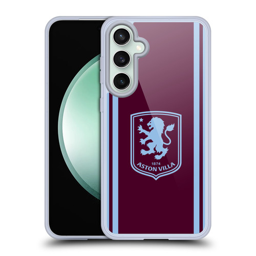 Aston Villa Football Club 2026/27 Crest Kit Home Soft Gel Case for Samsung Galaxy S23 FE 5G & MagSafe