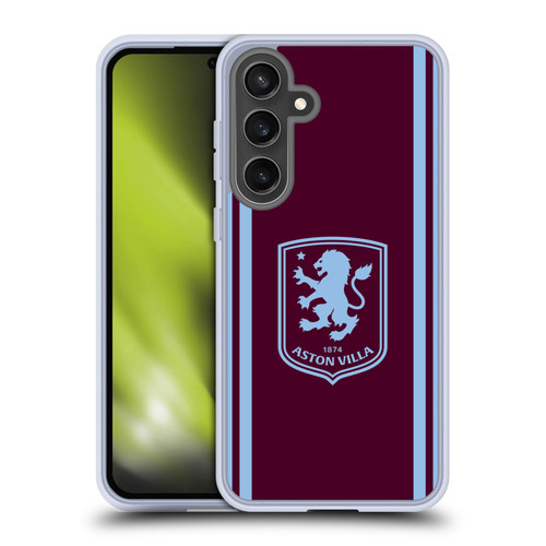 Aston Villa Football Club 2026/27 Crest Kit Home Soft Gel Case for Samsung Galaxy S24 FE & MagSafe