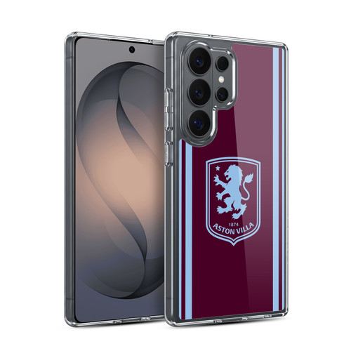 Aston Villa Football Club 2026/27 Crest Kit Home Soft Gel Case for Samsung Galaxy S26 Ultra