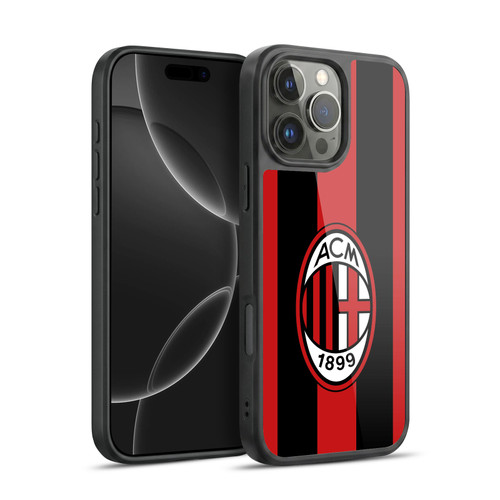 AC Milan 2026/27 Crest Kit Home Gel Armour Case For Apple iPhone 16 Pro Max
