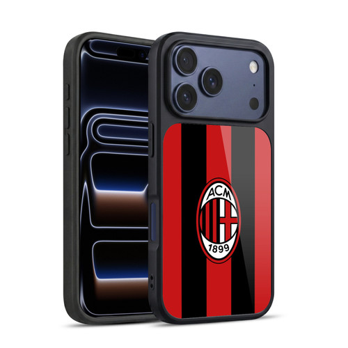 AC Milan 2026/27 Crest Kit Home Gel Armour Case For Apple iPhone 17 Pro