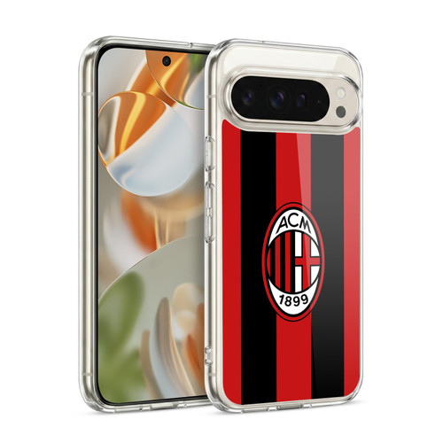 AC Milan 2026/27 Crest Kit Home Soft Gel Case for Google Pixel 9 / Pixel 9 Pro