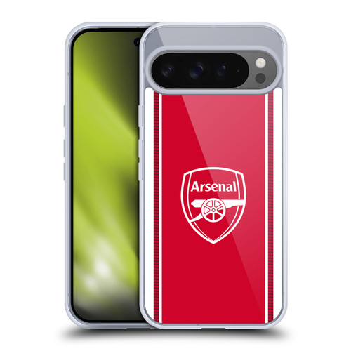 Arsenal FC 2026/27 Kit Home Soft Gel Case for Google Pixel 9 Pro XL