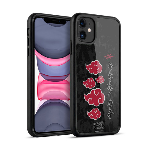 Naruto Shippuden Art Akatsuki Logotype Gel Armour Case For Apple iPhone 11