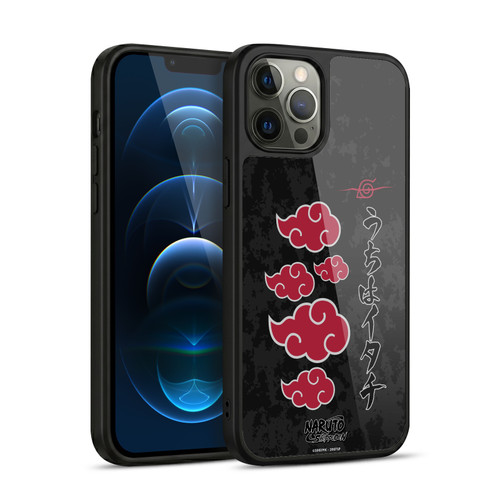 Naruto Shippuden Art Akatsuki Logotype Gel Armour Case For Apple iPhone 12 Pro Max