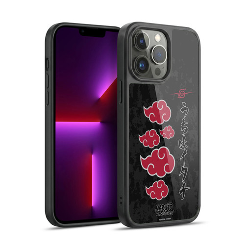Naruto Shippuden Art Akatsuki Logotype Gel Armour Case For Apple iPhone 13 Pro Max