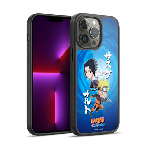 Naruto Shippuden Art Chibi Sasuke Naruto Gel Armour Case For Apple iPhone 13 Pro Max