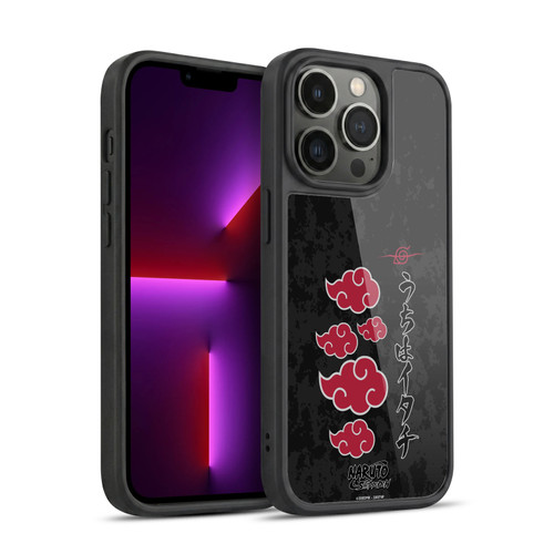 Naruto Shippuden Art Akatsuki Logotype Gel Armour Case For Apple iPhone 13 Pro