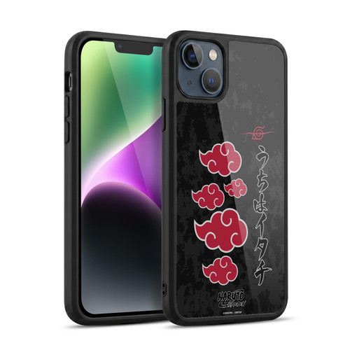 Naruto Shippuden Art Akatsuki Logotype Gel Armour Case For Apple iPhone 14 Plus