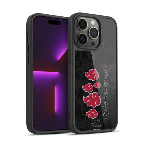 Naruto Shippuden Art Akatsuki Logotype Gel Armour Case For Apple iPhone 14 Pro