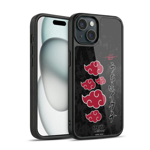 Naruto Shippuden Art Akatsuki Logotype Gel Armour Case For Apple iPhone 15