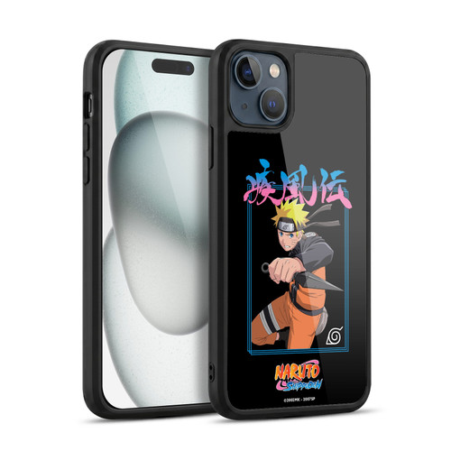 Naruto Shippuden Art Portrait Gel Armour Case For Apple iPhone 15 Plus