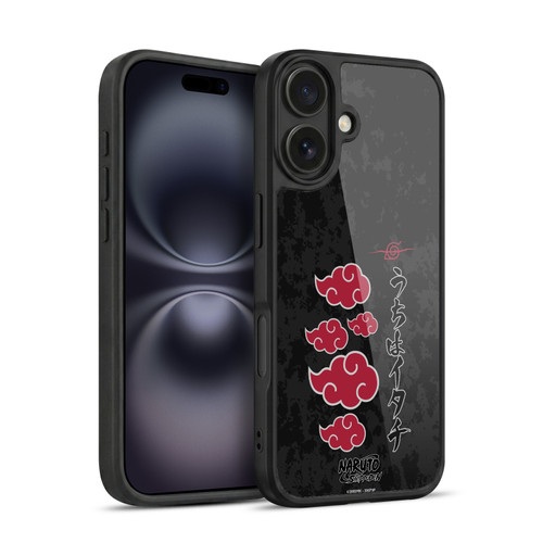 Naruto Shippuden Art Akatsuki Logotype Gel Armour Case For Apple iPhone 16