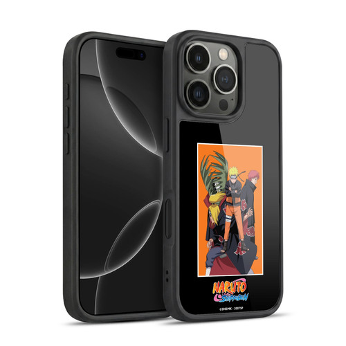 Naruto Shippuden Art Akatsuki Organization Gel Armour Case For Apple iPhone 16 Pro