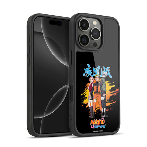Naruto Shippuden Art Sakura, Naruto, Kakashi Gel Armour Case For Apple iPhone 16 Pro