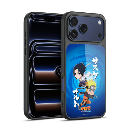 Naruto Shippuden Art Chibi Sasuke Naruto Gel Armour Case For Apple iPhone 17 Pro Max