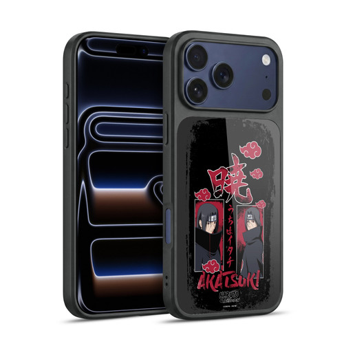 Naruto Shippuden Art Itachi Uchiha Akatsuki Gel Armour Case For Apple iPhone 17 Pro Max