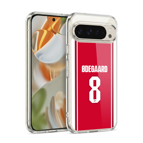 Arsenal FC 2026/27 Players Home Kit 1st Group Martin Ødegaard Soft Gel Case for Google Pixel 9 / Pixel 9 Pro