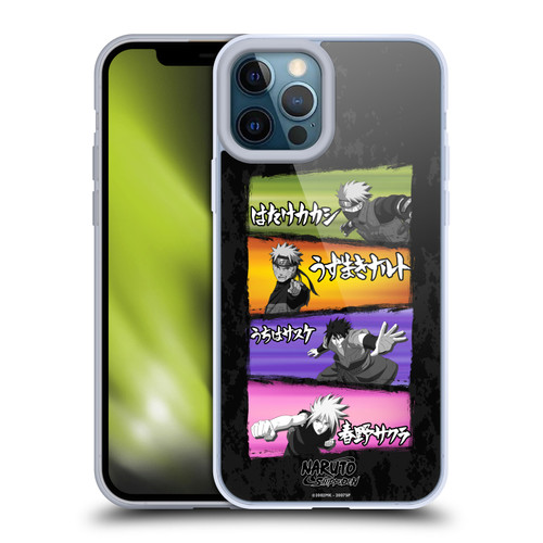 Naruto Shippuden Art Kakashi Naruto Sasuke Sakura Soft Gel Case for Apple iPhone 12 Pro Max & MagSafe