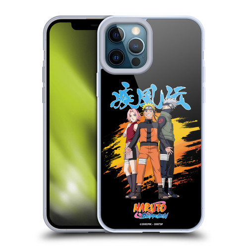 Naruto Shippuden Art Sakura, Naruto, Kakashi Soft Gel Case for Apple iPhone 12 Pro Max & MagSafe