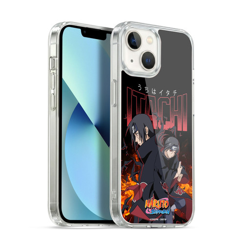 Naruto Shippuden Art Itachi Uchiha Soft Gel Case for Apple iPhone 13