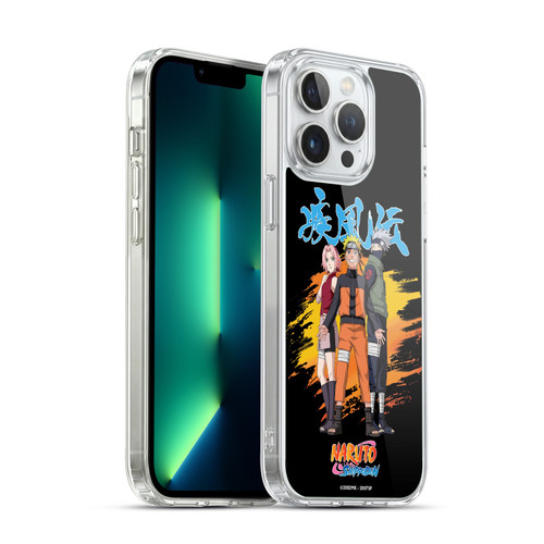 Naruto Shippuden Art Sakura, Naruto, Kakashi Soft Gel Case for Apple iPhone 13 Pro Max & MagSafe