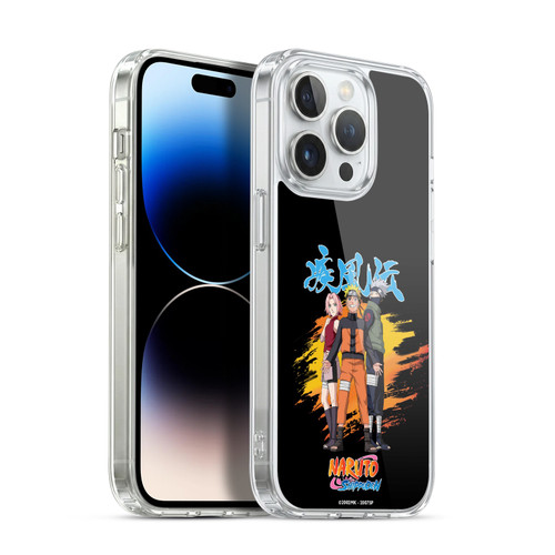 Naruto Shippuden Art Sakura, Naruto, Kakashi Soft Gel Case for Apple iPhone 13 Pro & MagSafe