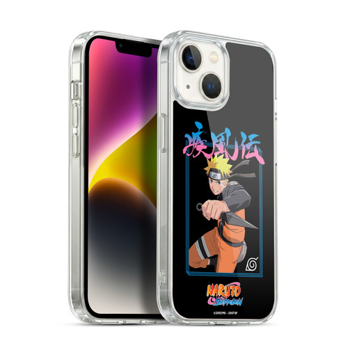 Naruto Shippuden Art Portrait Soft Gel Case for Apple iPhone 14