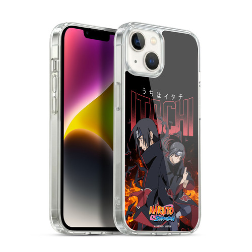 Naruto Shippuden Art Itachi Uchiha Soft Gel Case for Apple iPhone 14 Plus & MagSafe