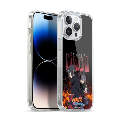 Naruto Shippuden Art Itachi Uchiha Soft Gel Case for Apple iPhone 14 Pro Max & MagSafe