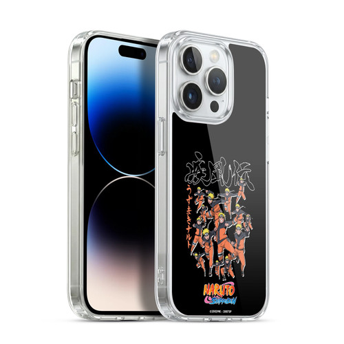 Naruto Shippuden Art Kage Bunshin Soft Gel Case for Apple iPhone 14 Pro & MagSafe
