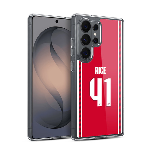 Arsenal FC 2026/27 Players Home Kit 1st Group Declan Rice Soft Gel Case for Samsung Galaxy S26 Ultra