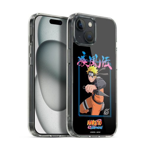 Naruto Shippuden Art Portrait Soft Gel Case for Apple iPhone 15 & MagSafe
