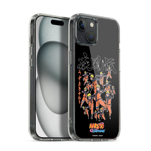 Naruto Shippuden Art Kage Bunshin Soft Gel Case for Apple iPhone 15 Plus & MagSafe